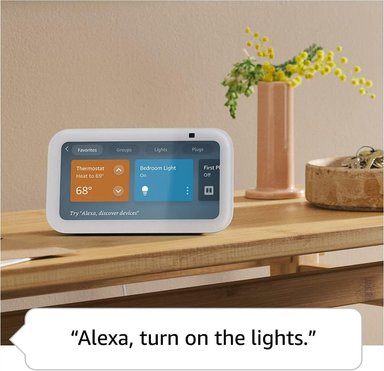 PARLANTE INTELIGENTE AMAZON ECHO SHOW 5 | BLANCO GLACIAR - 4
