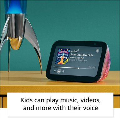 ASISTENTE VOZ ECHO SHOW 5 3ERA GEN PANTALLA CON ALEXA, GALAXIA - 3