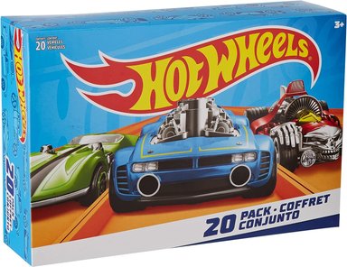 SET HOT WHEELS 20 COCHES Y CAMIONES EN ESCALA 1:64 VEHÍCULOS COLECCIONABLES (LOS ESTILOS PUEDEN VARIAR)