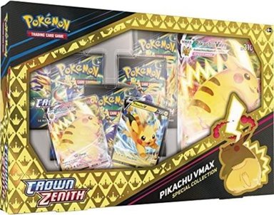 POKÉMON TCG: COLECCIÓN ESPECIAL CROWN ZENITH - PIKACHU VMAX