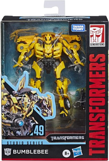 TRANSFORMERS TOYS STUDIO SERIES 49 DELUXE CLASS MOVIE 1 BUMBLEBEE FIGURA DE ACCIÓN - NIÑOS DE 8 AÑOS EN ADELANTE, 4.5'