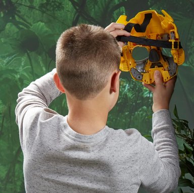 TRANSFORMERS TOYS RISE OF THE BEASTS MOVIE BUMBLEBEE 2 EN 1 QUE CONVIERTE LA FIGURA DE ACCIÓN DE MÁSCARA DE JUEGO DE ROL - 3