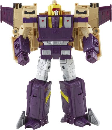 FIGURA DE ACCIÓN TRANSFORMERS TOYS GENERATIONS LEGACY SERIES LEADER BLITZWING TRIPLE CHANGER