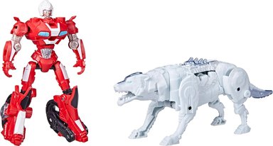 TRANSFORMERS: RISE OF THE BEASTS MOVIE, BEAST ALLIANCE, BEAST COMBINERS, PAQUETE DE 2 JUGUETES ARCEE Y SILVERFANG