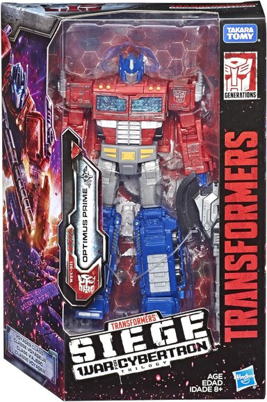 FIGURA DE ACCIÓN TRANSFORMERS GENERATIONS WAR FOR CYBERTRON: SIEGE VOYAGER CLASS WFC-S11 OPTIMUS PRIME - 2