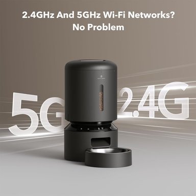 DISPENSADOR AUTOMÁTICO ALIMENTO WIFI 5G CON CONTROL APLICACIÓN SENSOR 10S LLAMADA NEGRO 5 LT PETLIBRO - 2