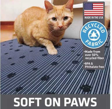 MAT GATO DRYMATE DRYE ORIGINAL A PRUEBA ORINA SUAVE PATAS ABSORBENTE/IMPERMEABLE LAVABLE MÁQUINA DURADERO - 4