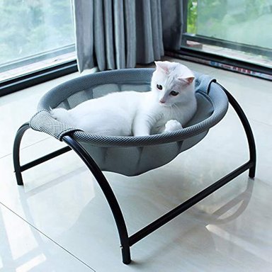 CAMA GATOS JUNSPOW HAMACA ESTRUCTURA ESTABLE DESMONTABLE EXCELENTE TRANSPIRABILIDAD FÁCIL COMPRA FACIL
