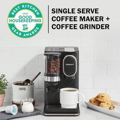 CAFETERA COMPRA FACIL CUISINART UNA SOLA PORCIÓN + MOLINILLO CAFÉ DEPÓSITO EXTRAÍBLE 48 ONZAS NEGRO DGB-2 - 2