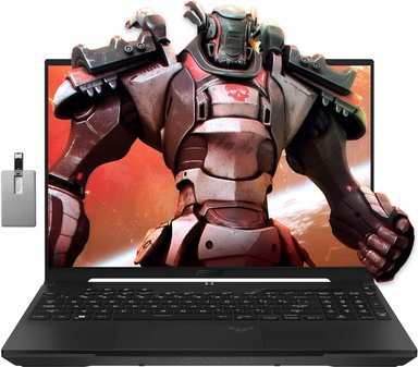 LAPTOP GAMER ASUS TUF GAMING AMD RYZEN 7-7735HS 32GB 1TB SSD 16" A16 FHD 165HZ GRÁFICOS RADEON RX7600S V8G WI-FI 6 USB
