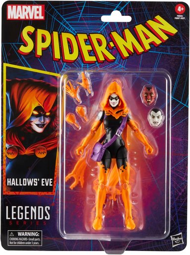 FIGURA DE ACCIÓN MARVEL LEGENDS SERIES HALLOWS' EVE, SPIDER-MAN COMICS COLECCIONABLE DE 6 PULGADAS - 2