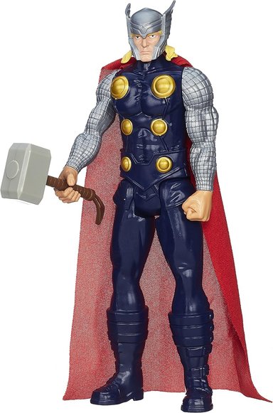 FIGURA DE JUGUETE MARVEL AVENGERS SERIE TITAN HERO THOR DE 12 IN - 1
