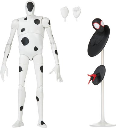 FIGURA DE ACCIÓN MARVEL SPIDER-MAN LEGENDS SERIES ACROSS THE SPIDER-VERSE THE SPOT 6 PULGADAS, 5 ACCESORIOS, COLOR BLANCO - 1