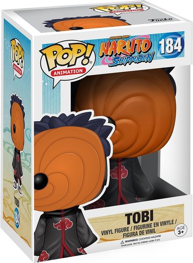 FIGURA COMPRA FACIL DE TOBI DE NARUTO SHIPPUDEN DE LA MARCA FUNKO POP ANIME - 1