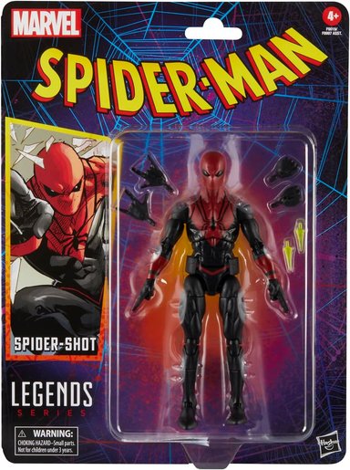 FIGURA DE ACCIÓN MARVEL LEGENDS SERIES SPIDER-SHOT, SPIDER-MAN COMICS COLECCIONABLE DE 6 PULGADAS - 2
