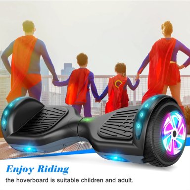 FLYING-ANT HOVERBOARD, AEROPATINETAS AUTOEQUILIBRANTES DE 6.5' CON BLUETOOTH Y LUCES LED INTERMITENTES - 2