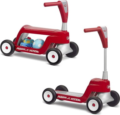 PATINETE 2 EN 1 MONTABLE DE RADIO FLYER - 1