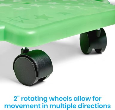 PATINETA VERDE PARA INTERIORES CON ASAS, GIMNASIO PARA NIÑOS, JUGUETES DE RECREO, ACTIVIDADES DEPORTIVAS PARA NIÑOS - 3