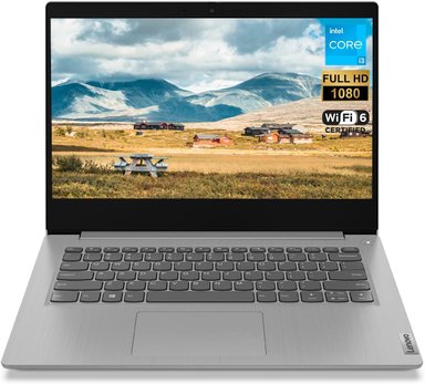 LAPTOP LENOVO IDEAPAD 3I INTEL I3-1115 20GB RAM 1TB SSD 14" WINDOWS 11 HOME, GRIS PLATINO
