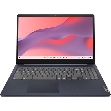 LAPTOP LENOVO 3I CHROMEBOOK INTEL CELERON N4500 8GB RAM 64GB 15.6" CHROME OS FULL HD, AZUL ABISMO