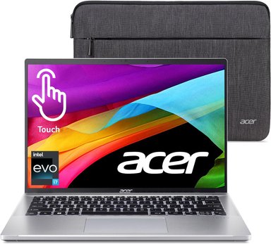 ACER SWIFT GO INTEL EVO THIN Y LIGHT PREMIUM, 14', PANTALLA TÁCTIL, INTEL CORE I7-1355U INTEL IRIS XE 16GB LPDDR5 512GB GEN 4 SSD