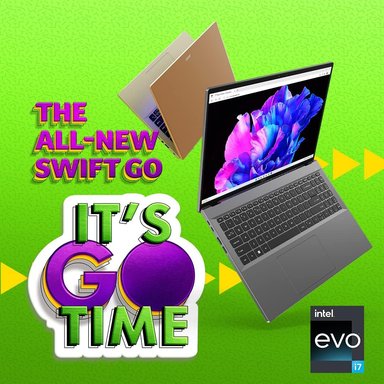 ACER SWIFT GO INTEL EVO THIN Y LIGHT PREMIUM, 14', PANTALLA TÁCTIL, INTEL CORE I7-1355U INTEL IRIS XE 16GB LPDDR5 512GB GEN 4 SSD - 2