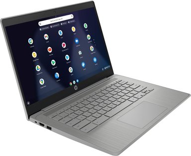 LAPTOP HP CHROMEBOOK 2023 INTEL CELERON N4120 4GB RAM 64GB EMMC 14" CHROME OS, GRIS MODERNO - 4