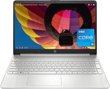 LAPTOP HP 15-DY5399NR (2023) INTEL CORE I5 DE 12ª GEN 16GB RAM 512GB SSD 15.6" FHD, W.11 HOME PLATA
