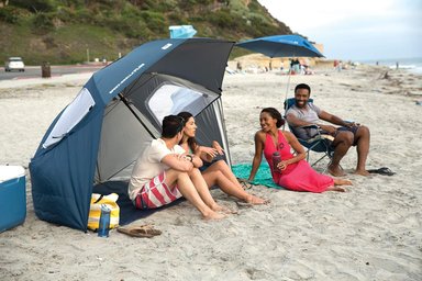 SPORT-BRELLA VERSA-BRELLA - SOMBRILLA AJUSTABLE SPF 50+ CON ABRAZADERA UNIVERSAL - 4