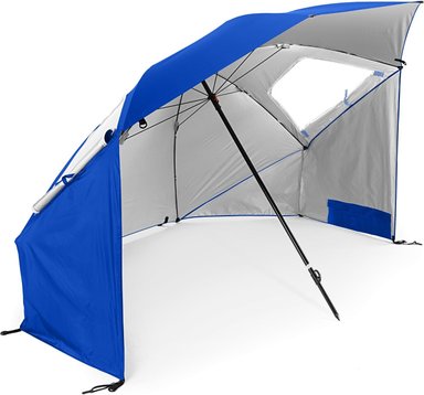 SOMBRILLA COMPRA FACIL SUPER-BRELLA PROTECCIÓN SOLAR Y CLIMÁTICA PORTÁTIL TALLA ÚNICA - 1