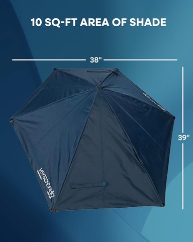 SOMBRILLA COMPRA FACIL SPORT-BRELLA VERSA-BRELLA AJUSTABLE SPF 50+ CON ABRAZADERA UNIVERSAL - 3