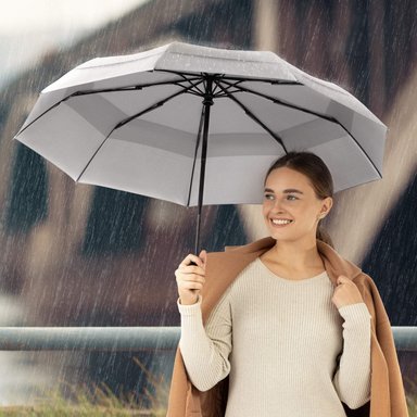 SOMBRILLA COMPRA FACIL REPEL UMBRELLA DE VIAJE PORTÁTIL ORIGINAL: PARA LA LLUVIA A PRUEBA DE VIENTO COMPACTO FUERTE - 3
