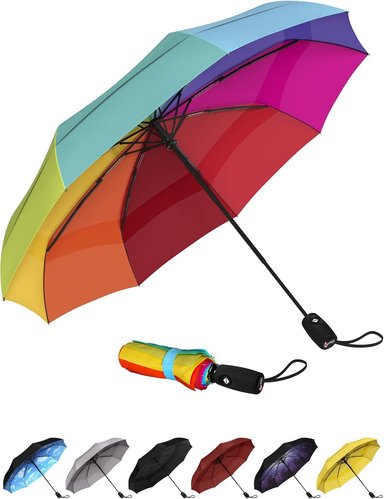 REPEL UMBRELLA LA SOMBRILLA DE VIAJE PORTÁTIL : SOMBRILLA PARA LA LLUVIA A PRUEBA DE VIENTO,COMPACTO FUERTE - 1