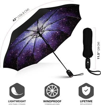 REPEL UMBRELLA LA SOMBRILLA DE VIAJE PORTÁTIL : SOMBRILLA PARA LA LLUVIA A PRUEBA DE VIENTO,COMPACTO FUERTE - 4