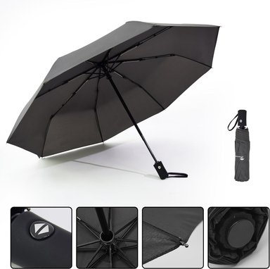 SOMBRILLA COMPRA FACIL DE VIAJE RESISTENTE AL VIENTO AUTOMÁTICO LIGERO IRROMPIBLE DE GRAN EFICIENCIA DE SY COMPACT - 5