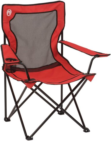 SILLA COLEMAN MULTICOLOR CAMPAMENTO BROADBAND CUATRO PATAS MALLA - 1