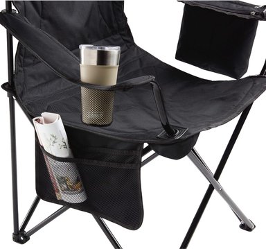 SILLA CAMPING COLEMAN MULTICOLOR PORTÁTIL CON ENFRIADOR 4 LATAS ASIENTO Y RESPALDO ACOLCHADOS BOLSILLO LATERAL - 4