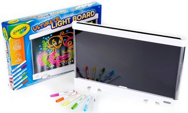 TABLETA DIBUJO CRAYOLA BLANCO ULTIMATE LIGHT REGALO PARA NIÑOS DE 6 7 8 9 AÑOS