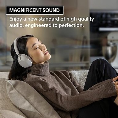 SONY WH-1000XM5 AURICULARES INALÁMBRICOS CON CANCELACIÓN DE RUIDO CON OPTIMIZADOR AUTOMÁTICO Y CONTROL DE VOZ DE ALEXA - NEGRO - 3