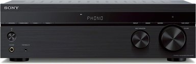 BARRA SONIDO SONY STRDH190 RECEPTOR ESTÉREO EL HOGAR 2 CANALES CON ENTRADAS TELÉFONO Y BLUETOOTH NEGRO - 1