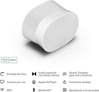 ALTAVOZ INALÁMBRICO SONOS ERA 300 | BLANCO - 4