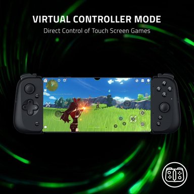 CONTROLADOR JUEGOS RAZER MULTIPLATAFORMA KISHI V2 MÓVIL PARA ANDROID NEGRO - 2