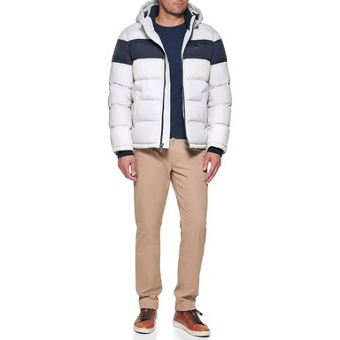 CASACA TOMMY HILFIGER ACOLCHADA CON CAPUCHA PARA HOMBRE - 4