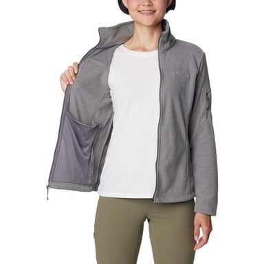 CASACA MUJER COLUMBIA GRIS - 5