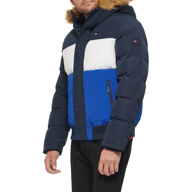 CASACA TOMMY HILFIGER BOMBER ACOLCHADA DE TELA ÁRTICA PARA HOMBRE - 3