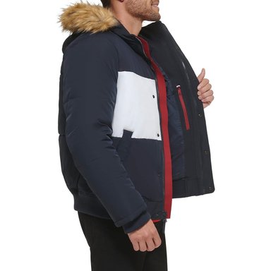 CASACA TOMMY HILFIGER BOMBER ACOLCHADA DE TELA ÁRTICA PARA HOMBRE - 4