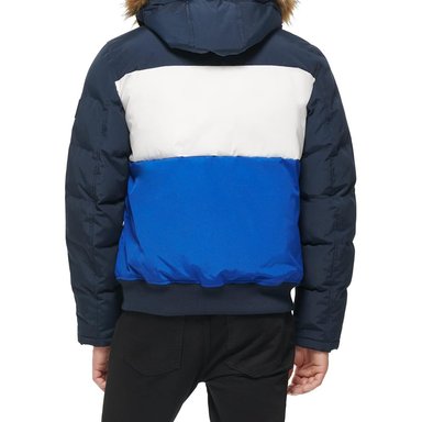 CASACA TOMMY HILFIGER BOMBER ACOLCHADA DE TELA ÁRTICA PARA HOMBRE - 4