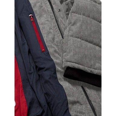 CASACA TOMMY HILFIGER BOMBER ACOLCHADA DE TELA ÁRTICA PARA HOMBRE - 4