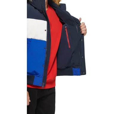 CASACA TOMMY HILFIGER BOMBER ACOLCHADA DE TELA ÁRTICA PARA HOMBRE - 5
