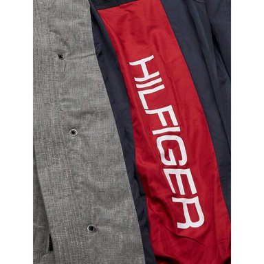 CASACA TOMMY HILFIGER BOMBER ACOLCHADA DE TELA ÁRTICA PARA HOMBRE - 5